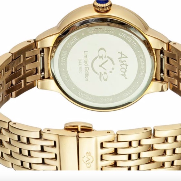 Astor Diamond Bracelet Watch, 40mm - 0.24 ctw - Picture 8 of 10